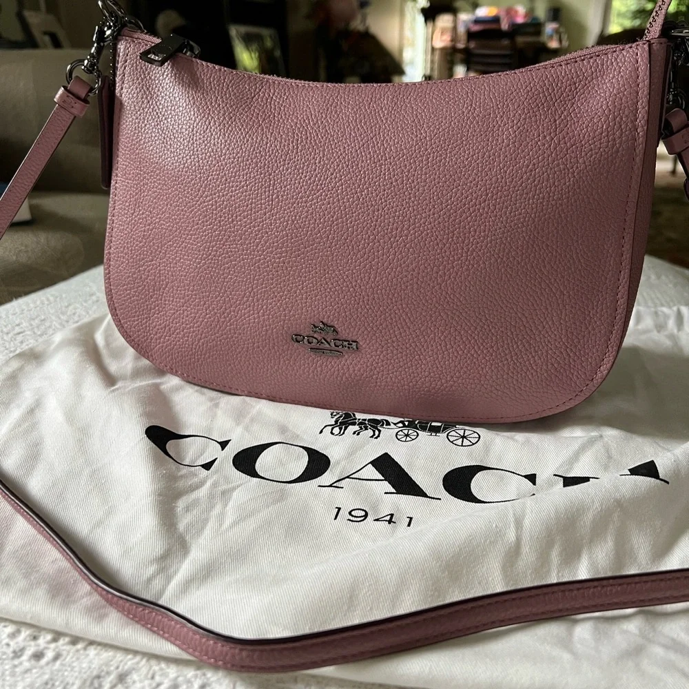 Authentic Coach leather crossbody-handbag - Picture 10 of 10